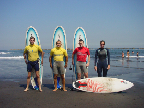 Surfcamp inicios Rompiente Norte